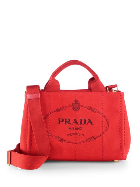 prada tote logo canvas diamond printed pouch black red|prada foldable shopping tote.